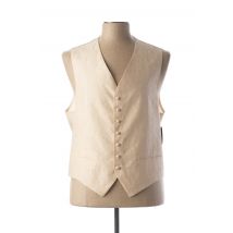 COULEURS DU SUD - Gilet sans manche beige en soie - Homme - Taille XXL - Modz
