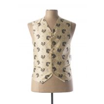 GUY LAURENT - Gilet sans manche beige en polyester - Homme - Taille M - Modz