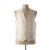 GUY LAURENT - Gilet sans manche beige en polyester - Homme - Taille XXL - Modz