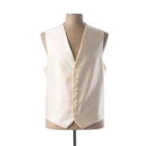 GUY LAURENT - Gilet sans manche beige en polyester - Homme - Taille XXL - Modz