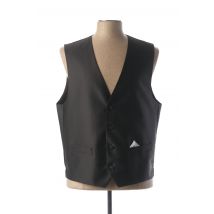 MASTERHAND - Gilet sans manche marron en laine vierge - Homme - Taille XXL - Modz