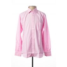 INGRAM - Chemise manches longues rose en coton - Homme - Taille M - Modz