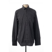 JEAN CHATEL - Chemise manches longues noir en coton - Homme - Taille S - Modz