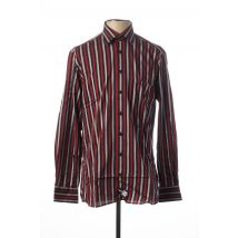 JEAN CHATEL - Chemise manches longues rouge en coton - Homme - Taille S - Modz