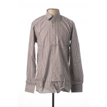 JEAN CHATEL - Chemise manches longues beige en coton - Homme - Taille S - Modz