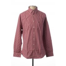 MEN OF ALL NATION - Chemise manches longues rouge en coton - Homme - Taille S - Modz