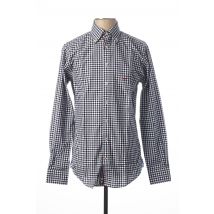 FYNCH-HATTON - Chemise manches longues bleu en coton - Homme - Taille S - Modz