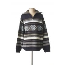 LOUIS FASHION - Pull bleu en acrylique - Homme - Taille 3XL - Modz