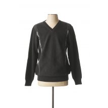 LOUIS FASHION - Pull noir en acrylique - Homme - Taille 6XL - Modz