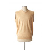 FYNCH-HATTON - Pull beige en laine pour homme - Taille S - Modz