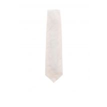 JEAN DE SEY - Cravate beige en soie - Homme - Taille TU - Modz