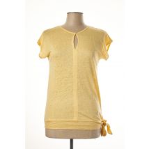 LE BOUDOIR D'EDOUARD - T-shirt jaune en lin pour femme - Taille 36 - Modz