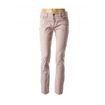 TIMEZONE - Pantalon slim rose en coton pour femme - Taille W27 L30 - Modz