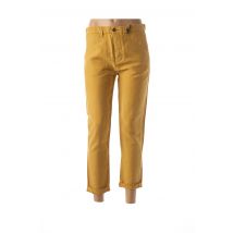 HOD - Pantalon casual jaune en lyocell - Femme - Taille W25 - Modz
