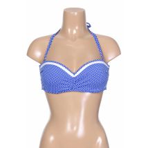 KIWI - Haut de maillot de bain bleu en polyamide pour femme - Taille 44 - Modz