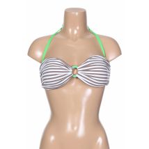 KIWI - Haut de maillot de bain marron en polyamide - Femme - Taille 40 - Modz