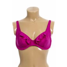 HUIT - Haut de maillot de bain violet en polyamide pour femme - Taille 85D - Modz
