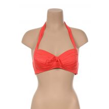 SEAFOLLY - Haut de maillot de bain orange en polyester - Femme - Taille 36 - Modz