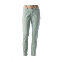 GEISHA - Pantalon casual vert en coton pour femme - Taille 38 - Modz