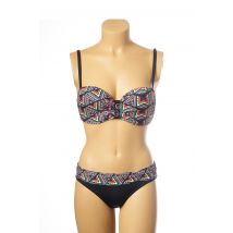 LES P'TITES BOMBES - Maillot de bain 2 pièces noir en polyamide - Femme - Taille TU - Modz