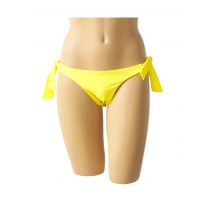MON PETIT BIKINI - Bas de maillot de bain jaune en polyamide - Femme - Taille 38 - Modz