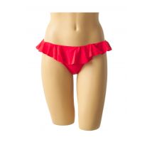 MON PETIT BIKINI - Bas de maillot de bain rouge en polyamide pour femme - Taille 36 - Modz