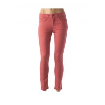 ET COMPAGNIE - Pantalon slim rouge en coton pour femme - Taille 36 - Modz