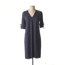 NINATI - Robe mi-longue bleu en viscose - Femme - Taille 32 - Modz
