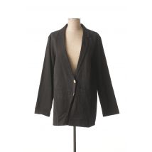 LAND - Blazer noir en lin - Femme - Taille 36 - Modz