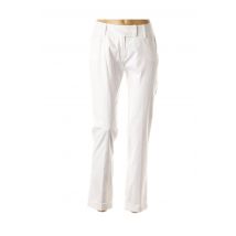 NINATI - Pantalon 7/8 blanc en coton - Femme - Taille 32 - Modz