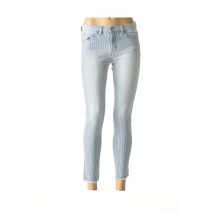 DENIM STUDIO - Pantalon 7/8 bleu en coton - Femme - Taille W24 - Modz