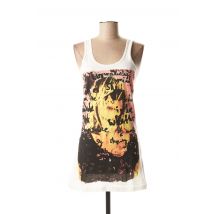 FREESOUL - Débardeur blanc en coton - Femme - Taille 34 - Modz