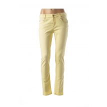 R95TH - Pantalon casual jaune en coton - Femme - Taille W28 - Modz