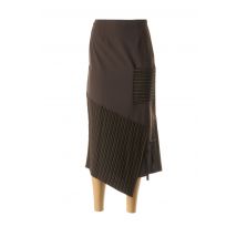 ROSA ROSAM - Jupe longue marron en polyester - Femme - Taille 36 - Modz