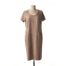 JEAN DELFIN - Robe mi-longue marron en polyester pour femme - Taille 42 - Modz