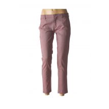 REIKO - Pantalon 7/8 rouge en polyester - Femme - Taille W25 - Modz