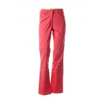 JOCAVI - Pantalon droit rose en coton - Femme - Taille 36 - Modz