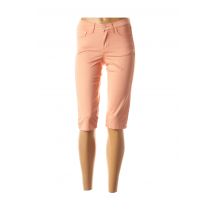 LCDN - Corsaire orange en coton - Femme - Taille 34 - Modz