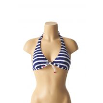 TRIUMPH - Haut de maillot de bain bleu en polyamide - Femme - Taille 105B - Modz