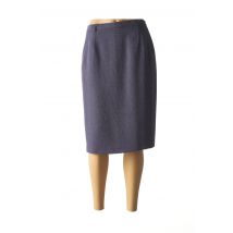 FE EDITION - Jupe mi-longue bleu en polyester - Femme - Taille 40 - Modz