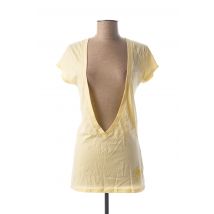 CHILLI PEPPER - T-shirt jaune en coton - Femme - Taille 36 - Modz