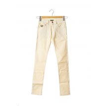 APRIL 77 - Jeans coupe slim beige en coton pour femme - Taille W25 L30 - Modz