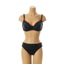 BELCOR - Maillot de bain 2 pièces noir en polyamide pour femme - Taille 90D L - Modz