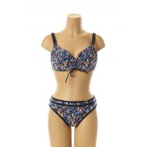 BELCOR - Maillot de bain 2 pièces bleu en polyamide - Femme - Taille TU - Modz