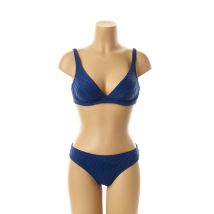 LOU - Maillot de bain 2 pièces bleu en polyamide pour femme - Taille 90C S - Modz