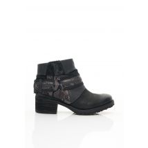 MAM'ZELLE - Bottines/Boots noir en cuir pour femme - Taille 35 - Modz