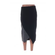 G!OZE - Jupe mi-longue noir en polyester - Femme - Taille 38 - Modz