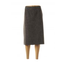 MAYERLINE - Jupe mi-longue gris en polyester - Femme - Taille 40 - Modz
