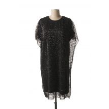SUNCOO - Robe mi-longue noir en polyester - Femme - Taille 34 - Modz