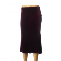 JANE WOOD - Jupe mi-longue rouge en polyester - Femme - Taille 36 - Modz